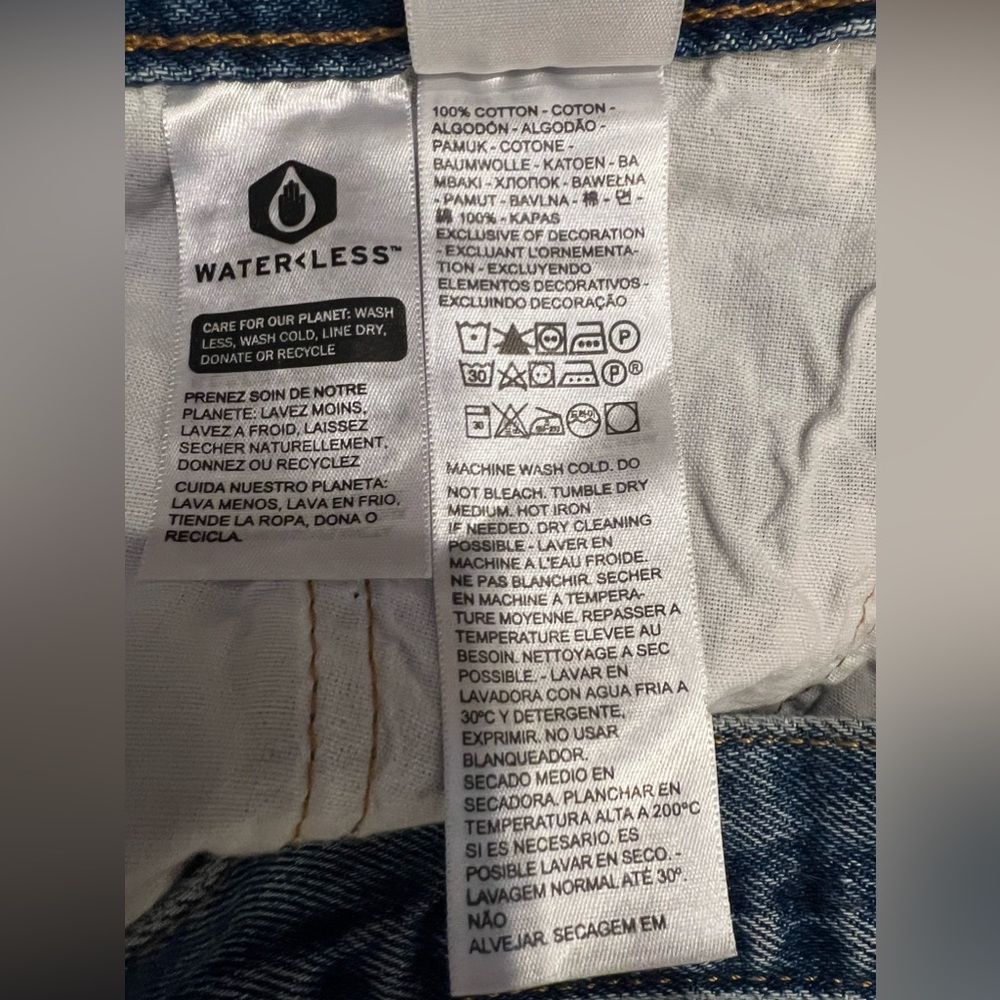 Levi’s Original Straight Button Fly 501’s -NWT - Picture 6 of 9
